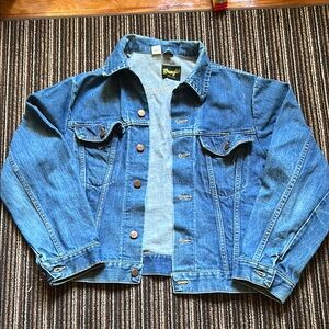 Vintage Wrangler Classic Blue Jean Jacket